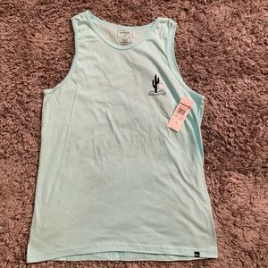 Quiksilver light blue tank top